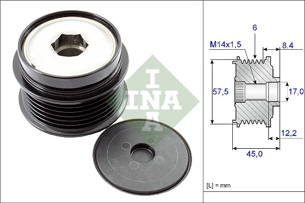 Alternator Freewheel Clutch
